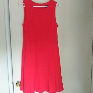 Roz & Ali orangish red cocktail dress sz 10